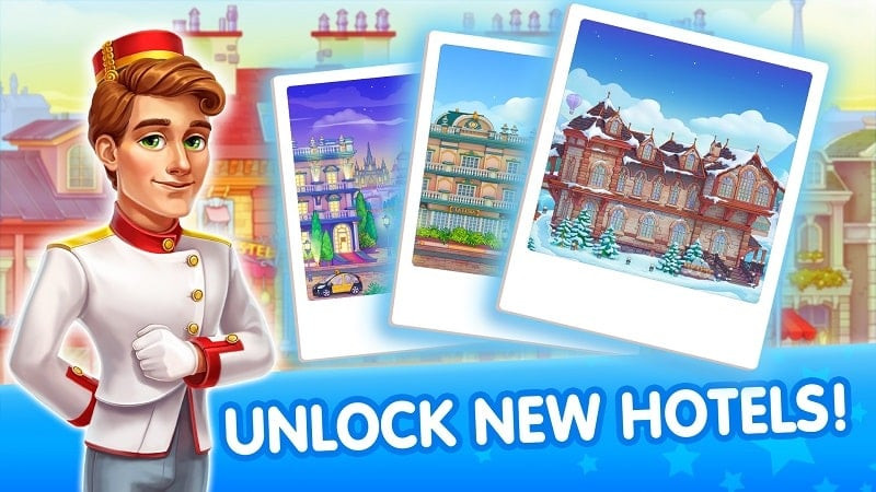 Hotel Life MOD APK new hotel screenshot