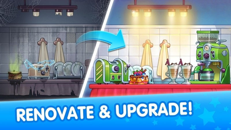 Hotel Life MOD APK upgrade screenshot