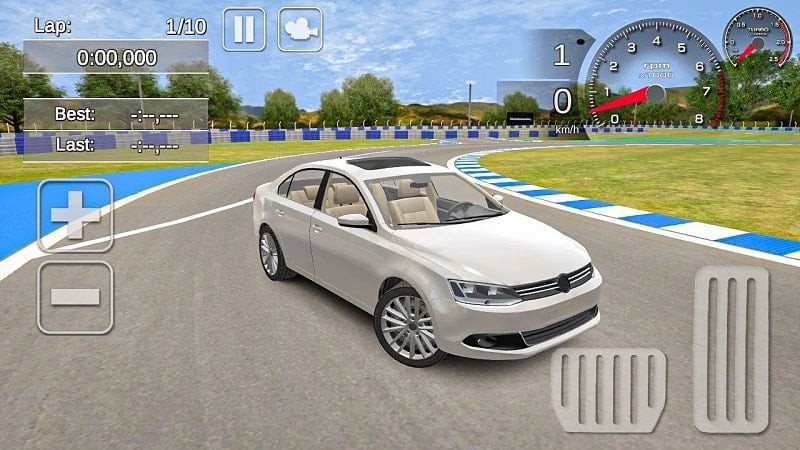 Fast Lap Racing gameplay screenshot