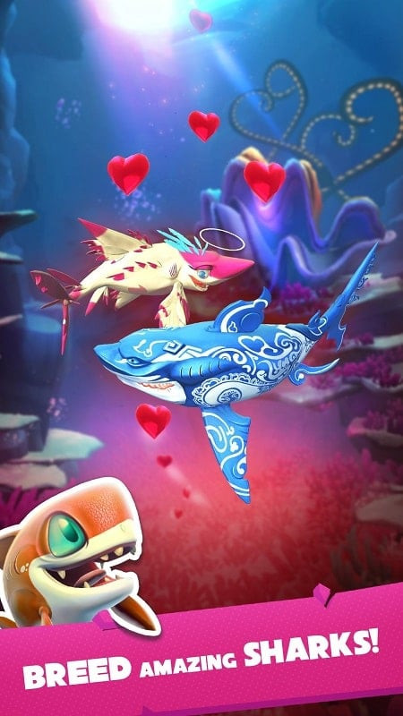 Hungry Shark Heroes MOD APK PvP