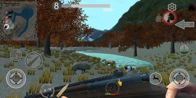 Hunting Simulator Game MOD APK Free Shopping Screenshot