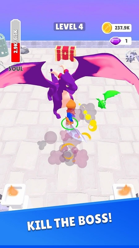 Hyper Knight MOD APK gameplay screenshot