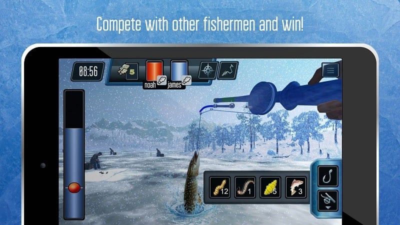 Ice fishing simulator mod apk download