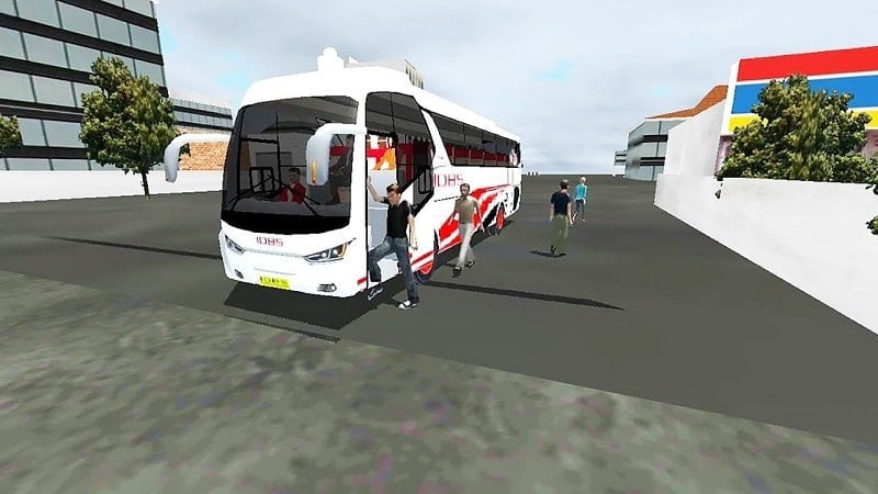 IDBS Bus Simulator - Hình ảnh xe buýt trong game