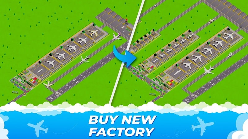 Idle Airplane Factory Tycoon mod download process