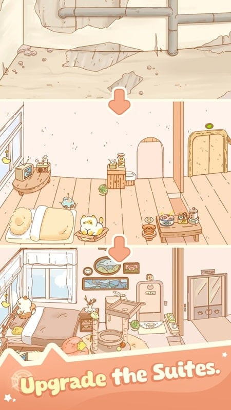 Idle Cat Hotel mod free