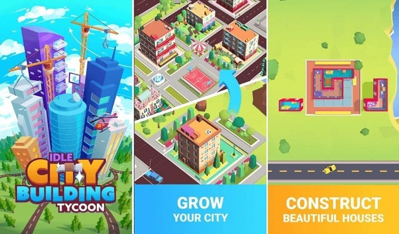 Idle City Tycoon - Xây dựng thành phố