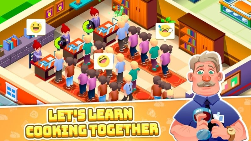 Idle Cooking School MOD APK Faculty