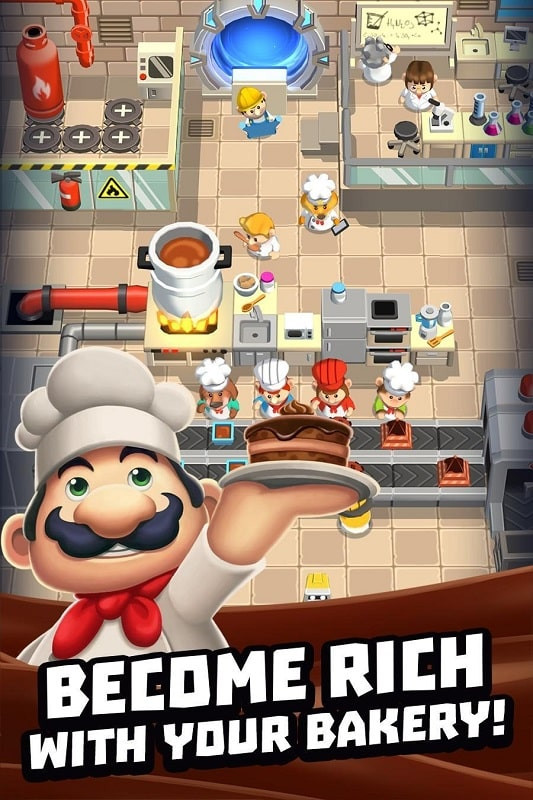 Idle Cooking Tycoon MOD APK features