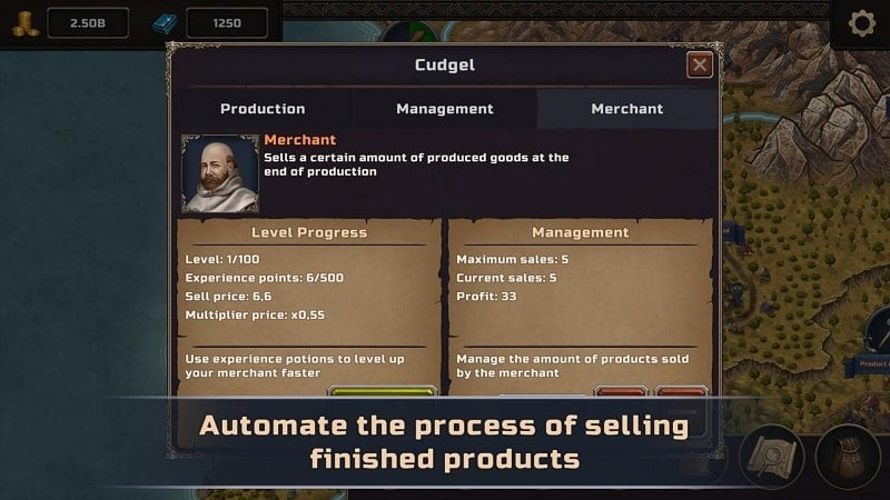 Idle Crafting Empire Tycoon resource management