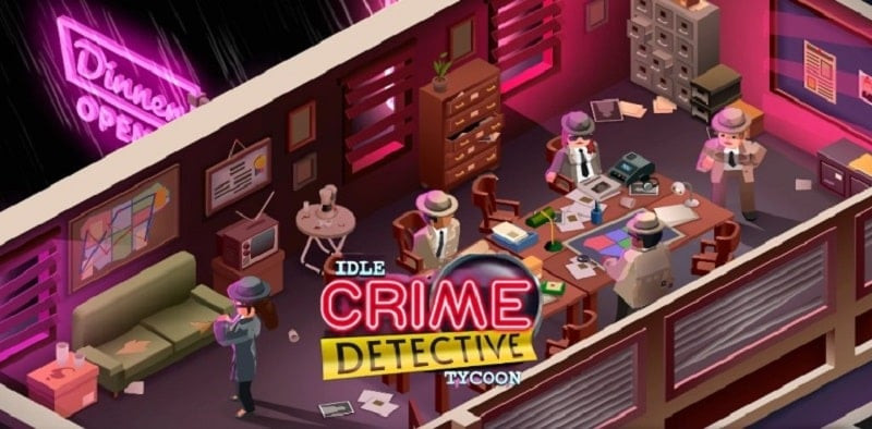 Idle Crime Detective Tycoon MOD APK