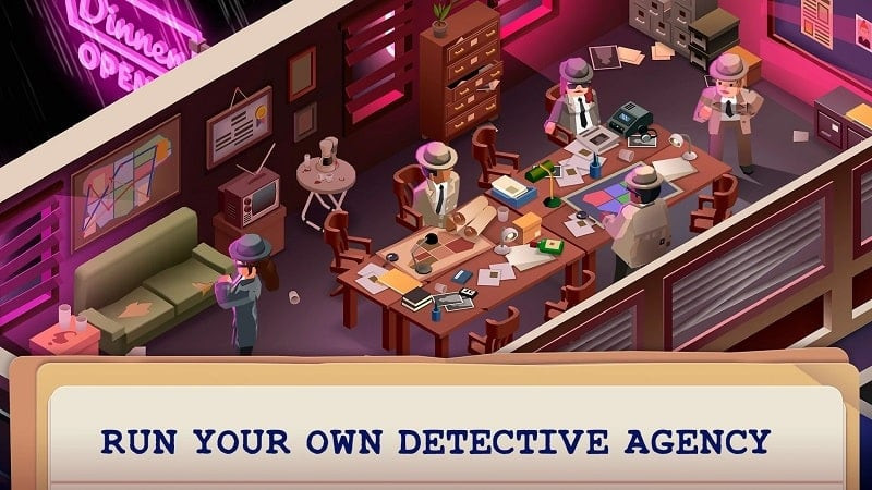 Idle Crime Detective Tycoon MOD APK screenshot