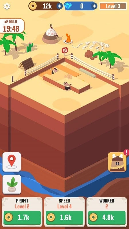 Idle Digging Tycoon MOD APK screenshot