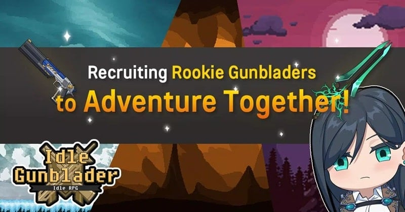 Idle Gunblader MOD APK dungeon screenshot