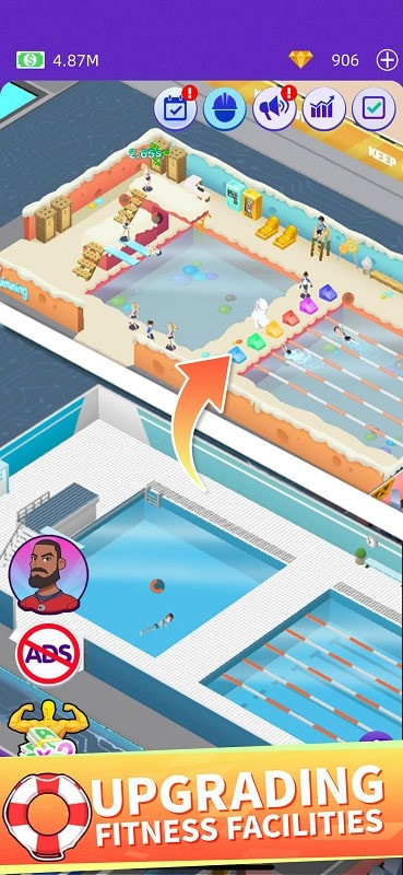 Idle GYM Sports mod apk