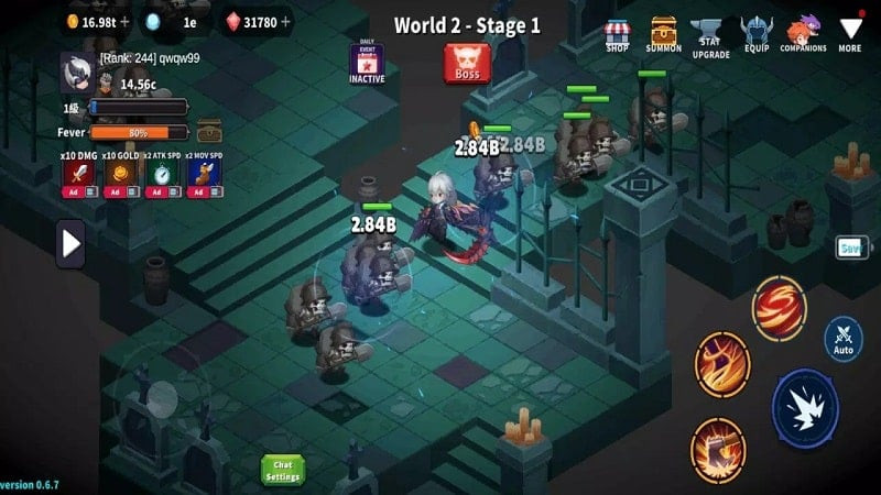 Idle Iron Knight mod apk miễn phí