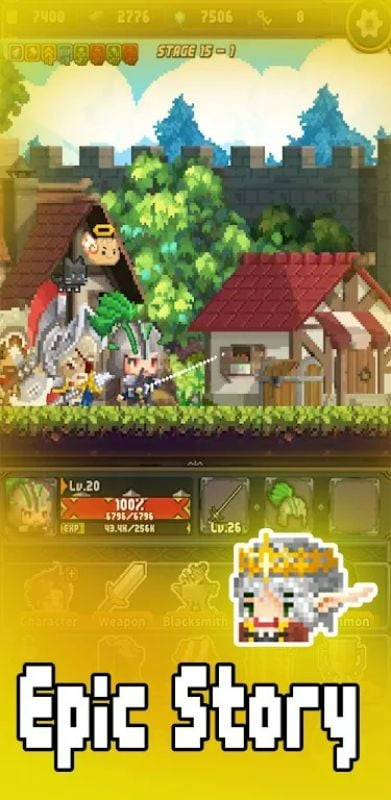 Idle Kingdom Hero Story RPG APK Screenshot