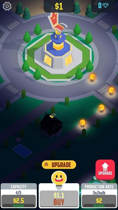 Idle Light City MOD APK Screenshot