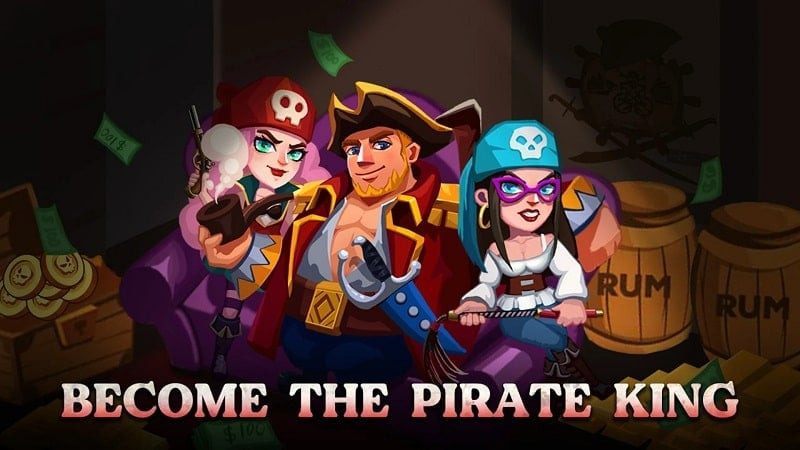 Idle Pirate Deep Sea Tycoon mod apk free