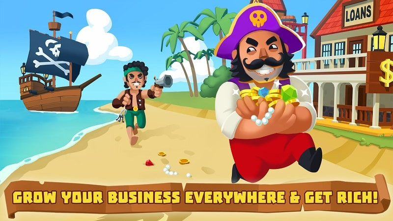 Idle Pirates - Ship Simulator MOD APK features