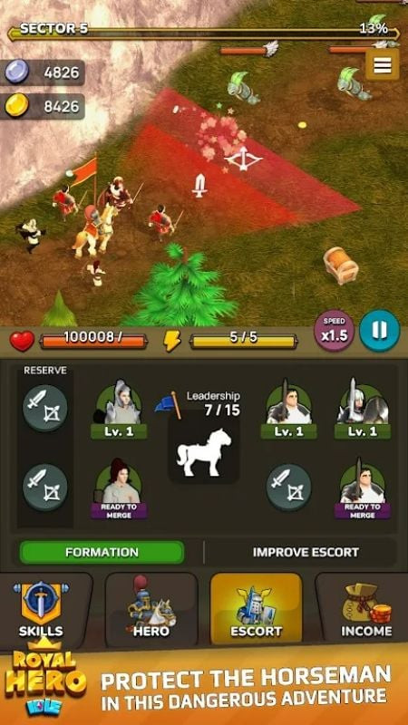 Idle Royal Hero mod apk