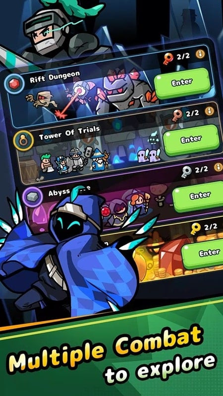 Idle Rumble Heroes APK Hero Collection