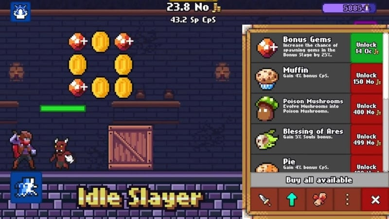 Idle Slayer APK Gameplay