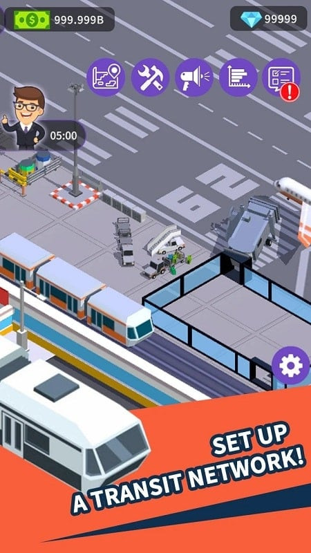 Idle Traffic Tycoon vehicle investment