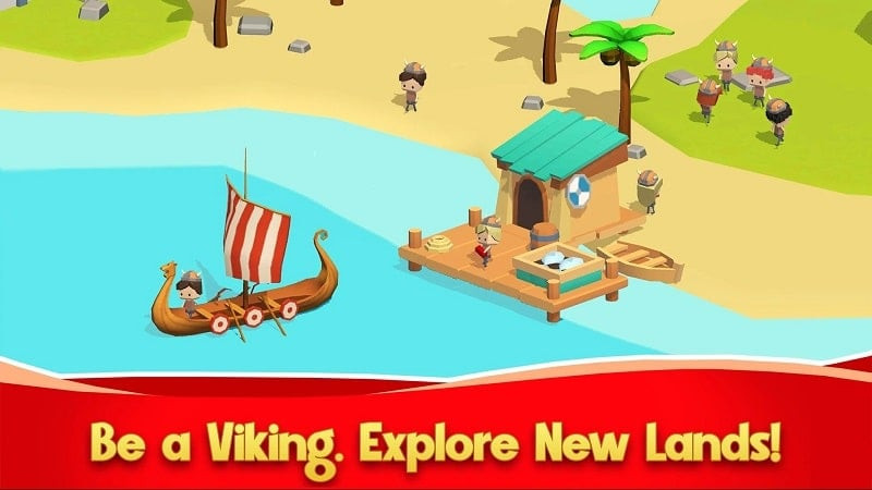 Idle Vikings Tycoon Valhalla mod