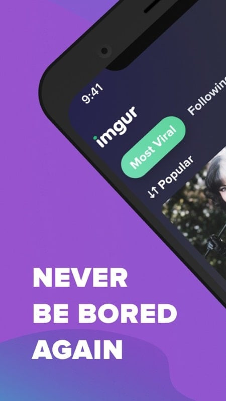 Sticker search feature in Imgur MOD APK