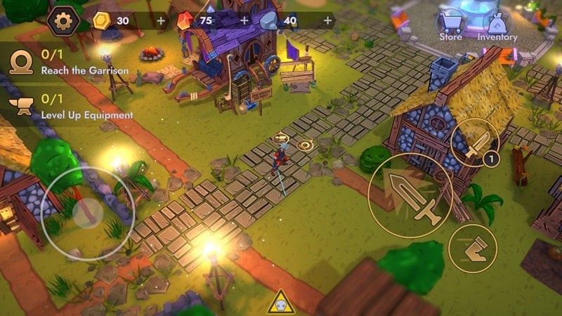 Immortal Prince MOD APK gameplay screenshot