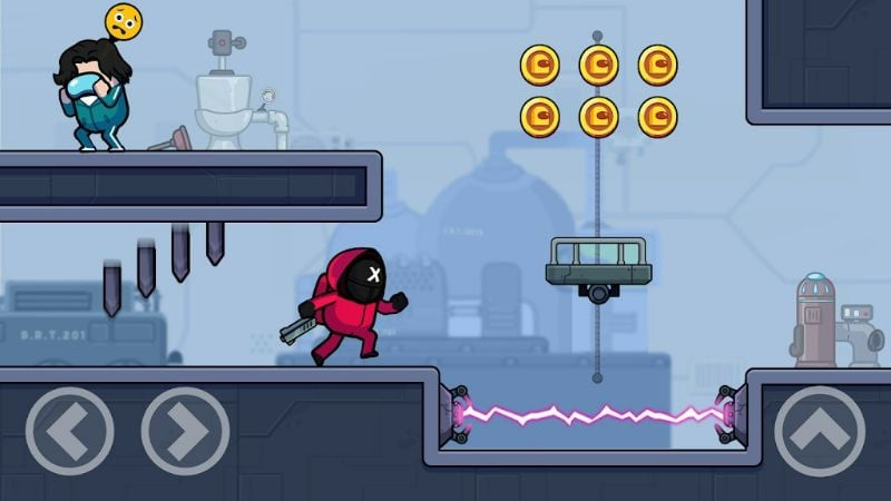 Impostor Mission Android screenshot showing level gameplay