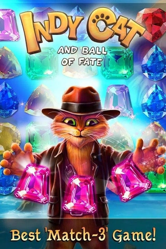 Indy Cat MOD APK gameplay screenshot