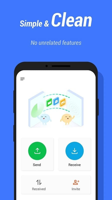 InShare MOD APK unlimited sharing speed