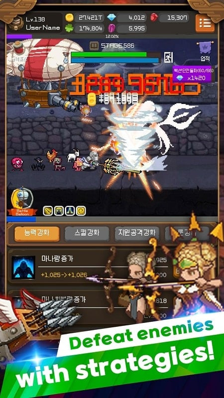 Iron Knight Nonstop Idle RPG Mod APK Gameplay Screenshot