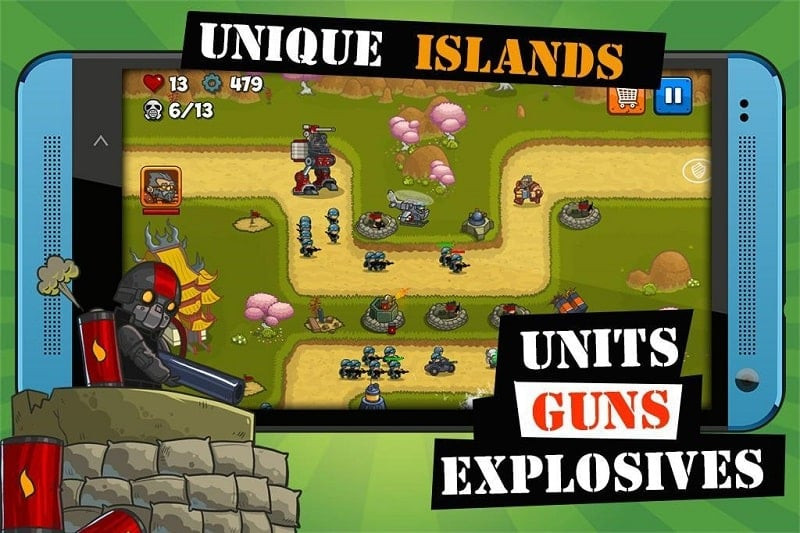 Island Defense MOD APK Free Download