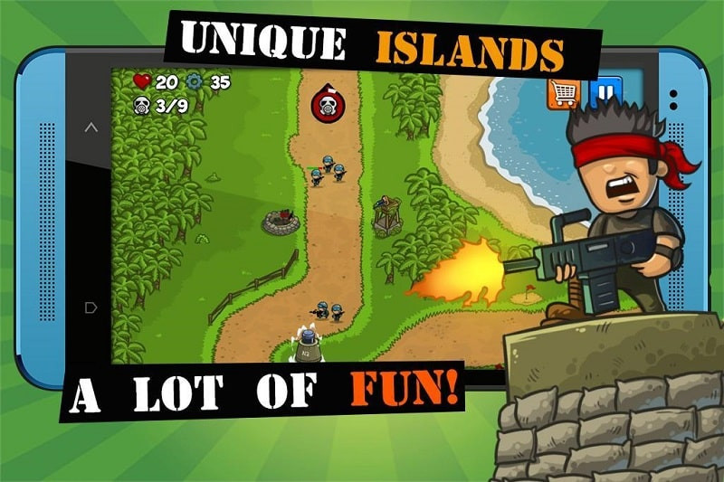 Island Defense Enemy Invasion