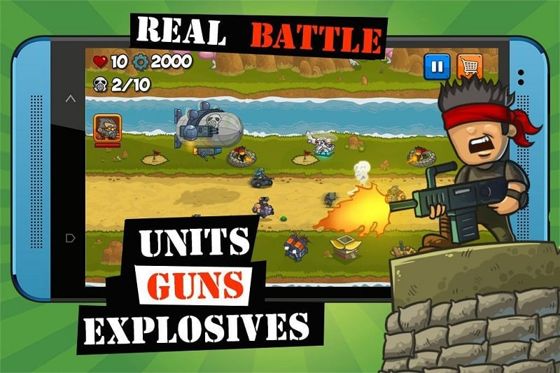 Island Defense MOD APK Screenshot