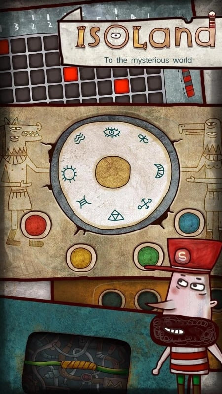 Isoland game screenshot showing a puzzle