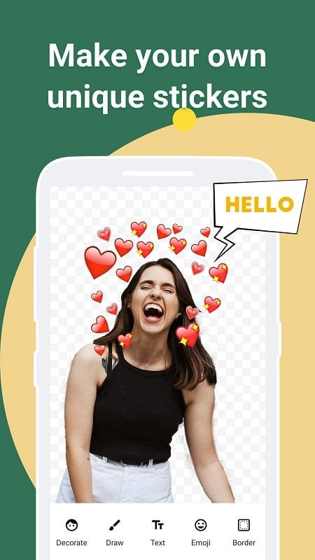 iSticker MOD APK features