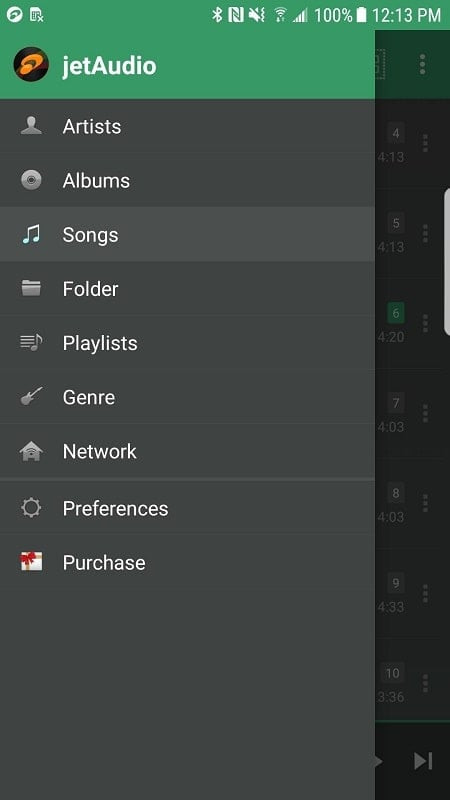 JetAudio HD Music Player Plus MOD APK tùy chỉnh âm lượng