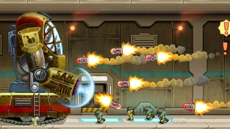 Jetpack Joyride MOD APK screenshot showing in-game currency