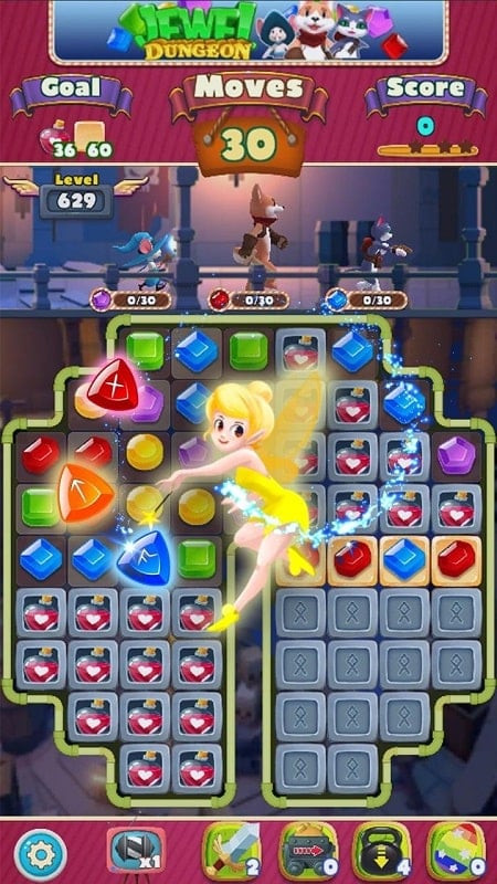 Jewel Dungeon Mod APK download screenshot