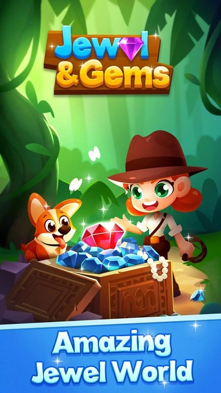 Jewel & Gems Mania 2023 Puzzle Screenshot