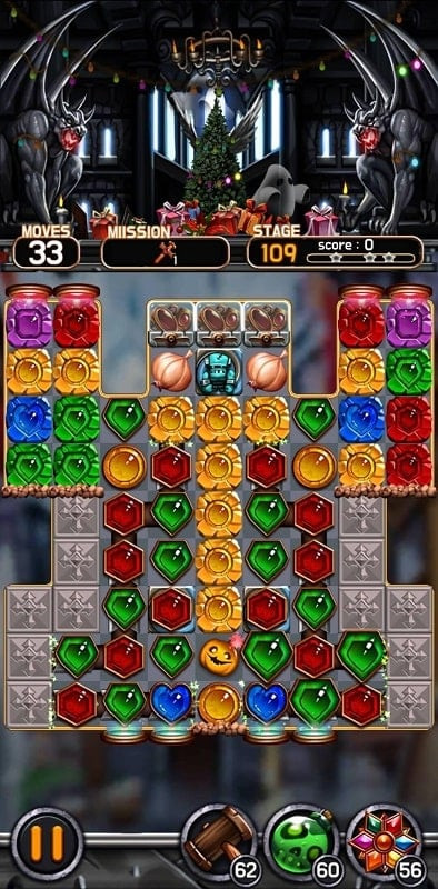 Jewel Vampire Castle gameplay screenshot