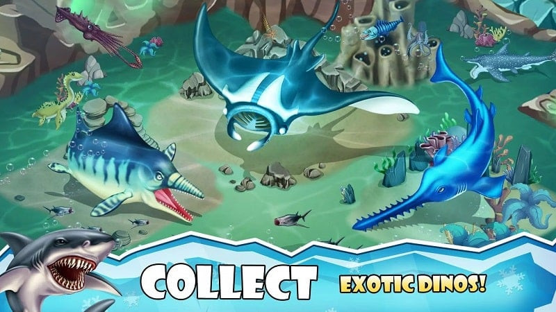 Jurassic Dino Water World Android gameplay