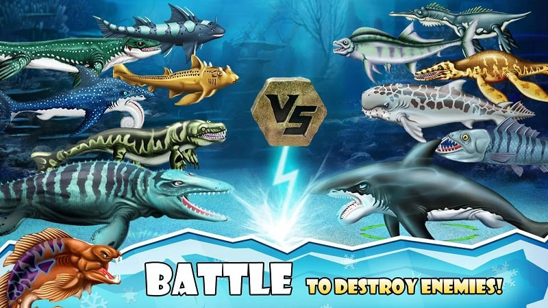 Jurassic Dino Water World APK gameplay