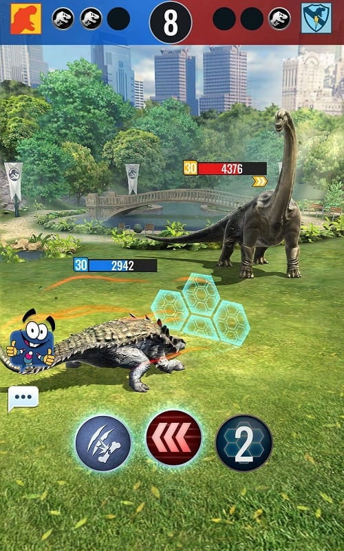 Jurassic World Alive mod on Android