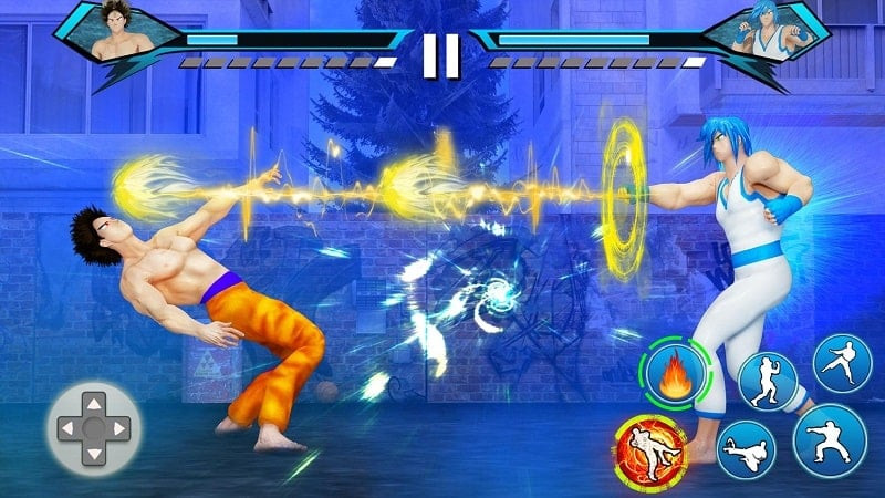 Karate King Kung Fu Fight Game MOD APK Character Upgrade