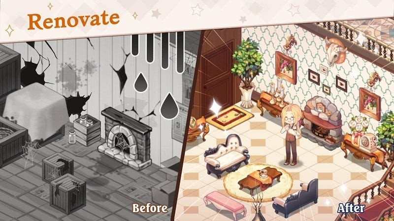 Kawaii Mansion mod apk screenshot